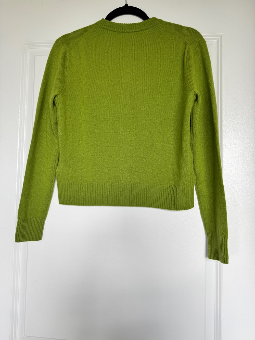 NWT J. CREW Women's Perfect Cashmere Cardigan August Peridot Size Extra Small XS - Picture 8 of 16